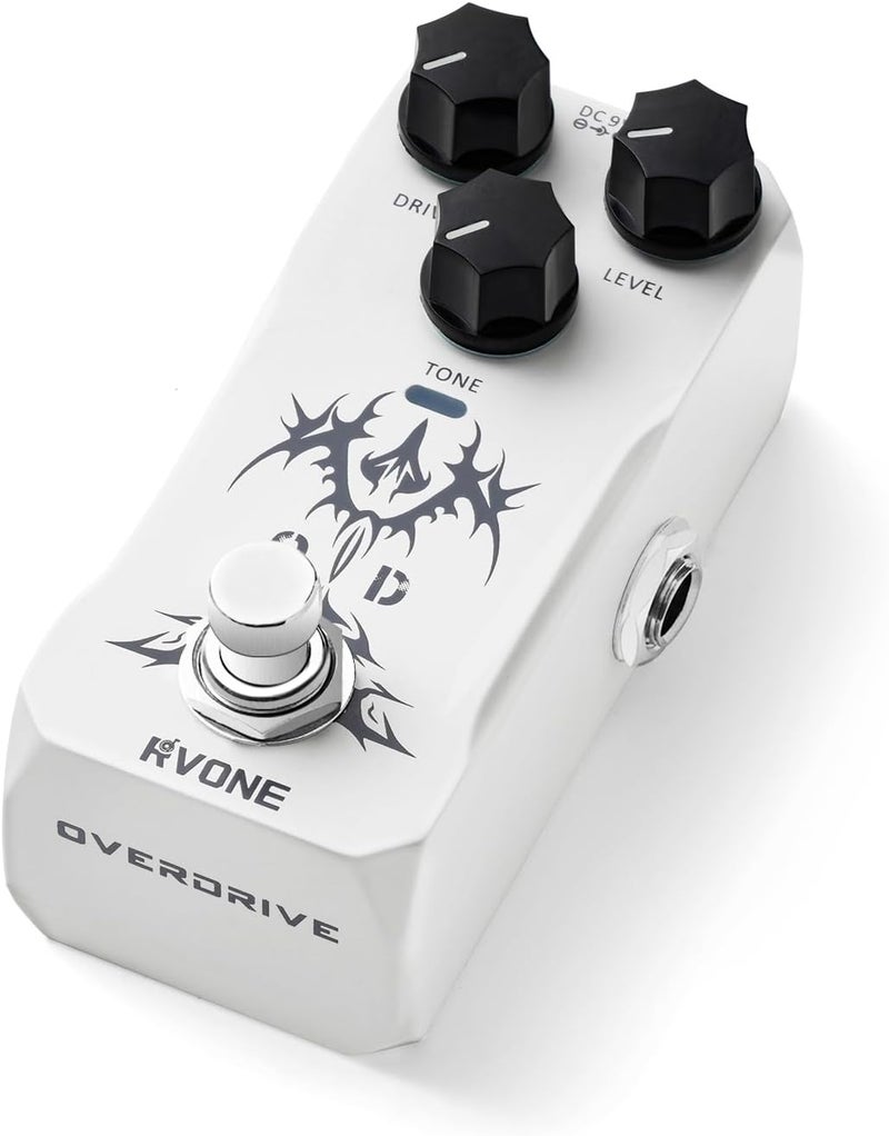 RVONE Overdrive Guitar Pedal, Tube Screamer Guitar Pedal, Guitar Effects Pedal for Electric Guitar, Analog Guitar Effects Pedal, True Bypass - Image 1